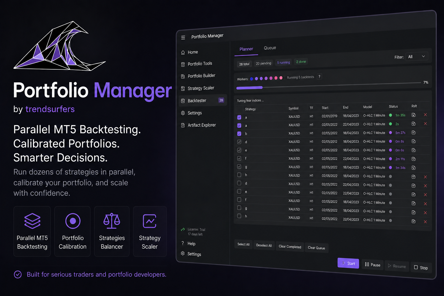 Portfolio Manager platform preview